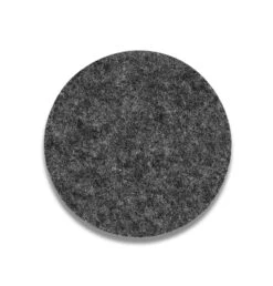 HAY Felt Wool Coaster In Dark Grey