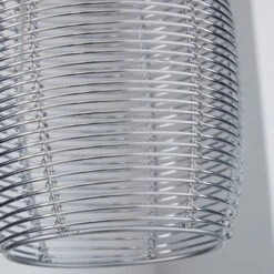 Dunelm Cigar Wire Silver Easy Fit Pendant -Dunelm Shop 1000011016 alt02