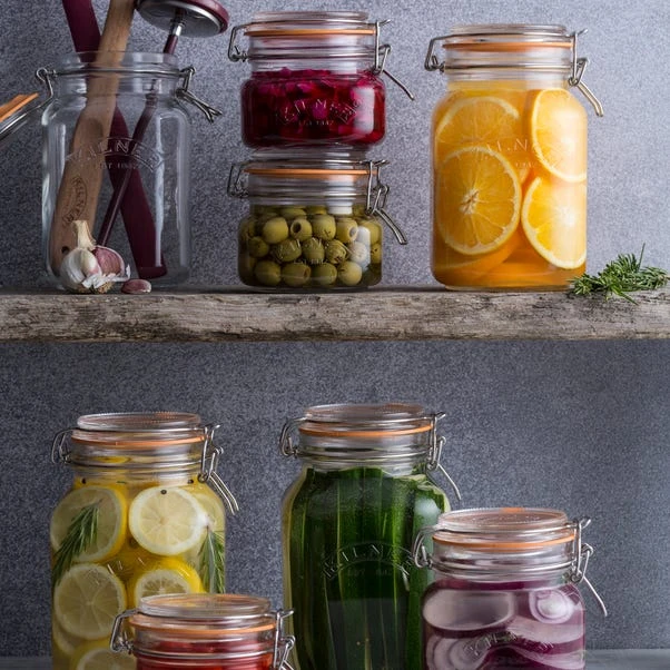 Kilner 2 Litre Clip Top Preserve Jar 4 Kilner 2 Litre Clip Top Preserve Jar - Image 4