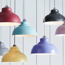 Galley Antique Brass Easy Fit Pendant -Dunelm Shop 1000038961 alt05