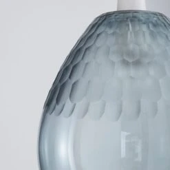 Dunelm Jasmine Grey Glass Easy Fit Pendant -Dunelm Shop 1000084114 alt02