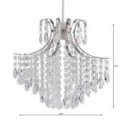 Dunelm Sheridan Jewel Easy Fit Pendant -Dunelm Shop 1000084179 alt04