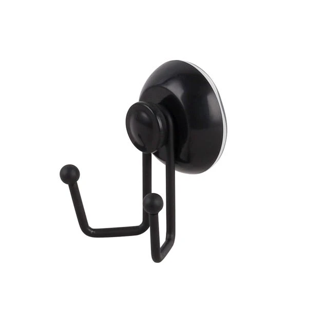 Elements Wire Suction Double Hook Black 2 Elements Wire Suction Double Hook Black - Image 2