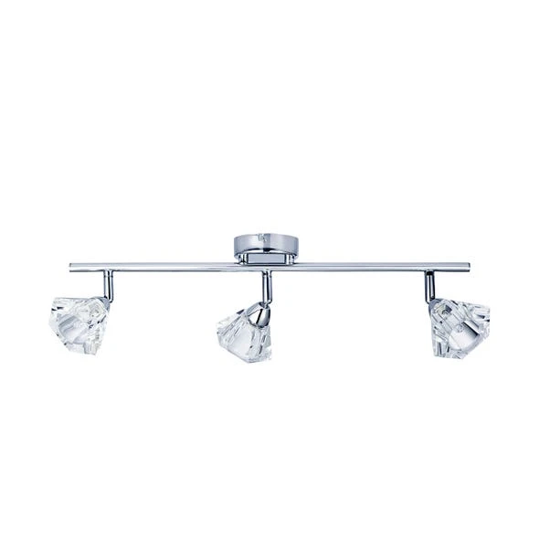Dunelm Khobi 3 Light Glass Spotlight Bar 5 Dunelm Khobi 3 Light Glass Spotlight Bar - Image 5