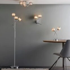 Dunelm Arta 2 Light Chrome Wall Light -Dunelm Shop 1000137352 alt05