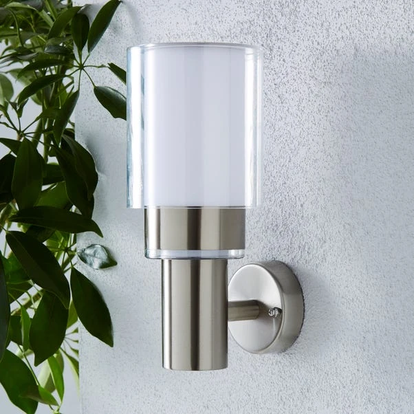 Dunelm Adoni Steel Outdoor Wall Light 2 Dunelm Adoni Steel Outdoor Wall Light - Image 2