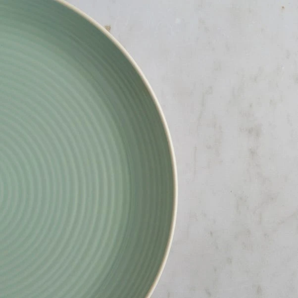 Dunelm Lulworth Seafoam 12 Piece Dinner Set 2 Dunelm Lulworth Seafoam 12 Piece Dinner Set - Image 2