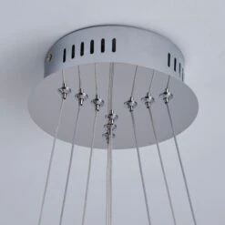 Dunelm Cali 3 Light Integrated LED Hoop Crystal Ceiling Fitting -Dunelm Shop 1000149123 alt03