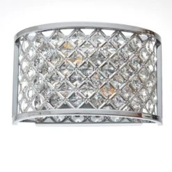 Vogue Lighting Vogue Hudson 2 Light Crystal Wall Light -Dunelm Shop 1000156385 alt01