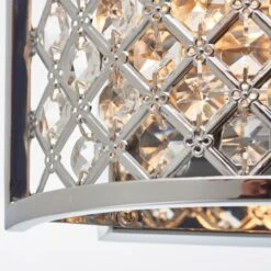 Vogue Lighting Vogue Hudson 2 Light Crystal Wall Light -Dunelm Shop 1000156385 alt02