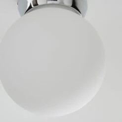 Dunelm Harlow 1 Light Frosted Glass Flush Ceiling Fitting -Dunelm Shop 1000157767 alt02