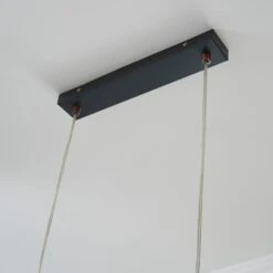 Dunelm Logan 3 Light Bar Glass Diner Industrial Ceiling Fitting -Dunelm Shop 1000158458 alt03