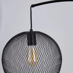 Dunelm Harrison Arc Black Floor Lamp -Dunelm Shop 1000158483 alt02