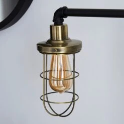 Dunelm Milas Pipe Black Industrial Floor Lamp 8 Dunelm Milas Pipe Black Industrial Floor Lamp -Dunelm Shop 1000158523 alt02