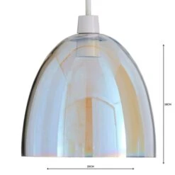 Dunelm Latisha Iridescent Easy Fit Pendant -Dunelm Shop 1000158695 alt04