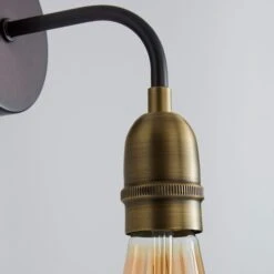 Dunelm Marsden Antique Brass Industrial Wall Light 9 Dunelm Marsden Antique Brass Industrial Wall Light -Dunelm Shop 1000158761 alt03