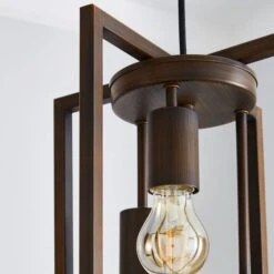 Dunelm London 3 Light Bronze Industrial Pendant Fitting -Dunelm Shop 1000169189 alt02