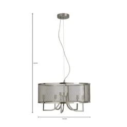 Dunelm Milo 5 Light Mesh Ceiling Fitting -Dunelm Shop 1000169202 alt07