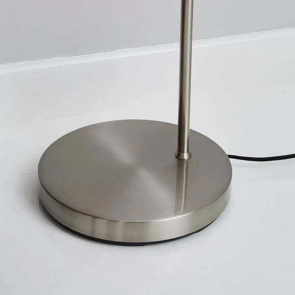 Dunelm Palazzo Smoked Glass Floor Lamp 4 Dunelm Palazzo Smoked Glass Floor Lamp - Image 4