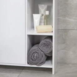 Lloyd Pascal Jaxon White Console Unit With Open Shelves -Dunelm Shop 1000182102 alt02