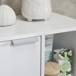 Lloyd Pascal Jaxon White Console Unit With Open Shelves -Dunelm Shop 1000182102 alt03