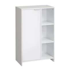 Lloyd Pascal Jaxon White Console Unit With Open Shelves -Dunelm Shop 1000182102 alt05