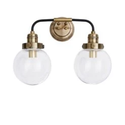 Dunelm Broden Bathroom 2 Light Wall Light Antique Brass 10 Dunelm Broden Bathroom 2 Light Wall Light Antique Brass -Dunelm Shop 1000182578 alt05