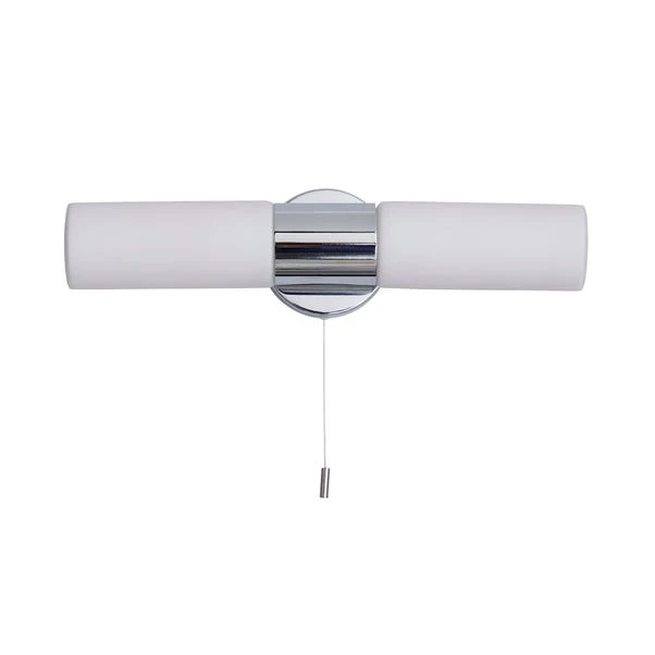 Dunelm Porto Bathroom 2 Light Wall Light Chrome 5 Dunelm Porto Bathroom 2 Light Wall Light Chrome - Image 5