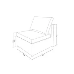 Dunelm Cancun 4 Seater Rattan Grey Modular Sofa Set -Dunelm Shop 1000183657 alt06