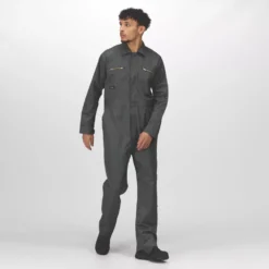 Regatta Zip Fasten All-in-1s Coverall Sage Large 41 1/2" Chest 34" Leg 10 Regatta Zip Fasten All-in-1s Coverall Sage Large 41 1/2" Chest 34" Leg -Dunelm Shop 290HY A2