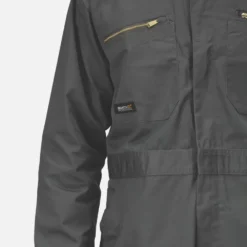 Regatta Zip Fasten All-in-1s Coverall Sage Large 41 1/2" Chest 34" Leg 14 Regatta Zip Fasten All-in-1s Coverall Sage Large 41 1/2" Chest 34" Leg -Dunelm Shop 290HY A6