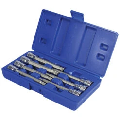 7 Piece 3/8" Drive Extra Long Spline Bit Socket Set