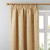 Luxury Collection Kensington Gold Pencil Pleat Curtains
