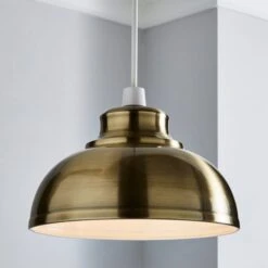 Galley Antique Brass Easy Fit Pendant