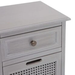 Dunelm Lucy Cane 3 Drawer Bedside Table -Dunelm Shop 30267546 alt06