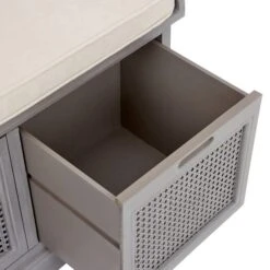 Dunelm Lucy Cane Grey Storage Bench -Dunelm Shop 30267548 alt04