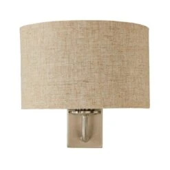 Dunelm Preston Ivory Linen Shaded Wall Light 10 Dunelm Preston Ivory Linen Shaded Wall Light -Dunelm Shop 30274337 alt04