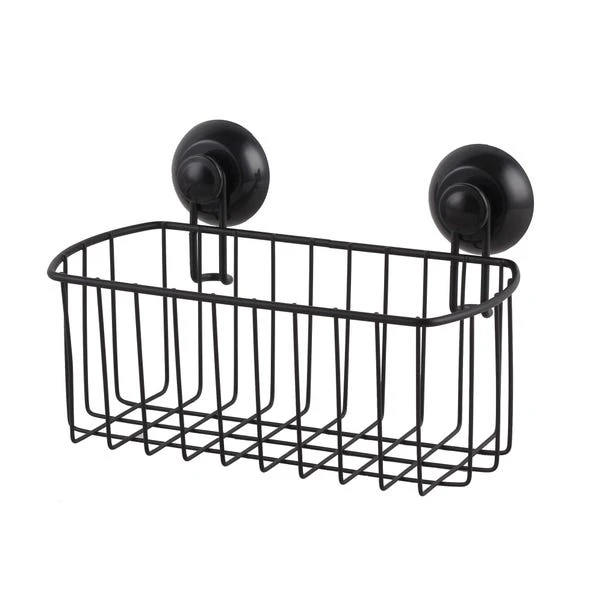 Elements Black Wire Suction Caddy 1 Elements Black Wire Suction Caddy