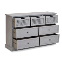 Dunelm Lucy Cane 7 Drawer Chest 8 Dunelm Lucy Cane 7 Drawer Chest -Dunelm Shop 30569887 alt03