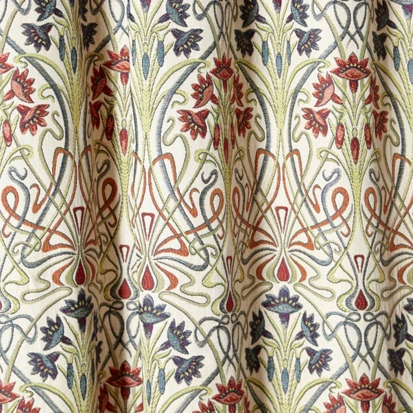 Dunelm Lucetta Jewel Pencil Pleat Door Curtain 3 Dunelm Lucetta Jewel Pencil Pleat Door Curtain - Image 3