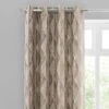 Luxury Collection Luxor Metallic Champagne Eyelet Curtains