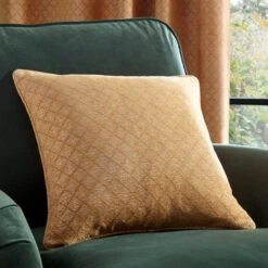 Dunelm Cheyenne Ochre Eyelet Curtains -Dunelm Shop 30687239 alt07