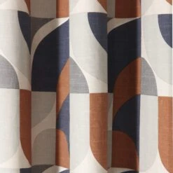 Dunelm Elements Marne Navy Eyelet Curtains -Dunelm Shop 30713496 alt02