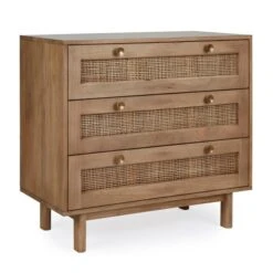 Dunelm Indi 3 Drawer Chest, Mango Wood 8 Dunelm Indi 3 Drawer Chest, Mango Wood -Dunelm Shop 30727645 alt02