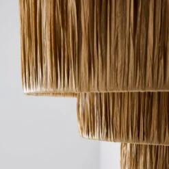 Dunelm Ruolan Raffia 3 Tier Pendant Shade Shade -Dunelm Shop 30730588 alt03