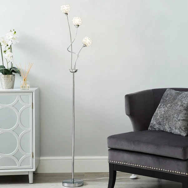 Dunelm Portia 3 Light Floor Lamp 1 Dunelm Portia 3 Light Floor Lamp