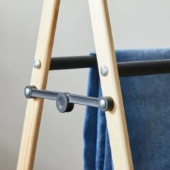 Dunelm Ladder Bamboo Matt Black Indoor Airer -Dunelm Shop 30734920 alt03