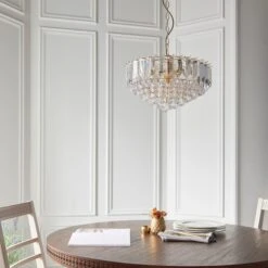 Vogue Lighting Vogue Tioga Gold 6 Light Pendant Fitting -Dunelm Shop 30743022 alt03