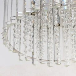 Vogue Lighting Vogue Crystal Blessing 4 Light Flush Ceiling Fitting -Dunelm Shop 30743026 alt03