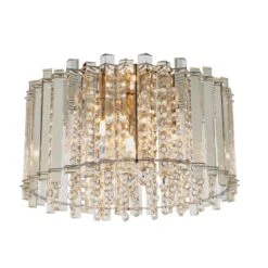 Vogue Lighting Vogue Crystal Blessing 4 Light Flush Ceiling Fitting -Dunelm Shop 30743026 alt05